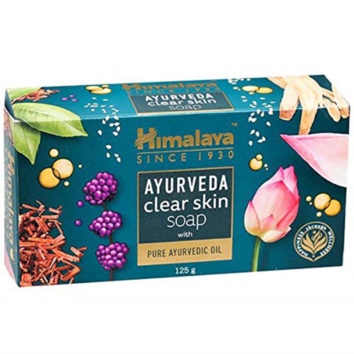 Himalaya Ayurveda Clear Skin Soap, Pack of 2 ( Each), with Pure