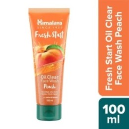Himalaya Fresh Start Oil Clear Face Wash, Peach 100ml