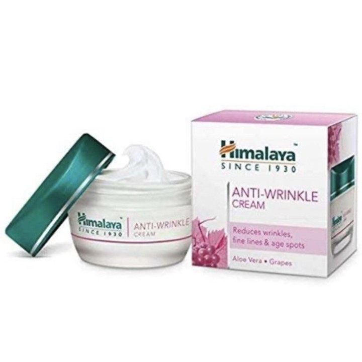 Himalaya Anti Wrinkle Cream, Reduces Wrinkles, Fine Lines & Age Spots