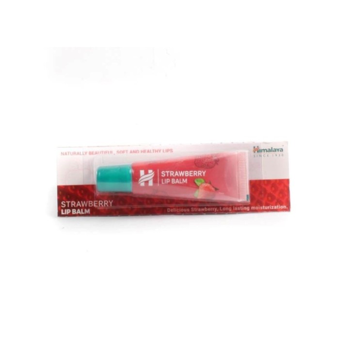Himalaya Strawberry Lip Balm - Delicious Strawberry, Long Lasting