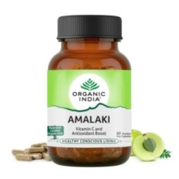 Organic India Amalaki Vitamin C & Antioxidant Boost (60 Capsules)