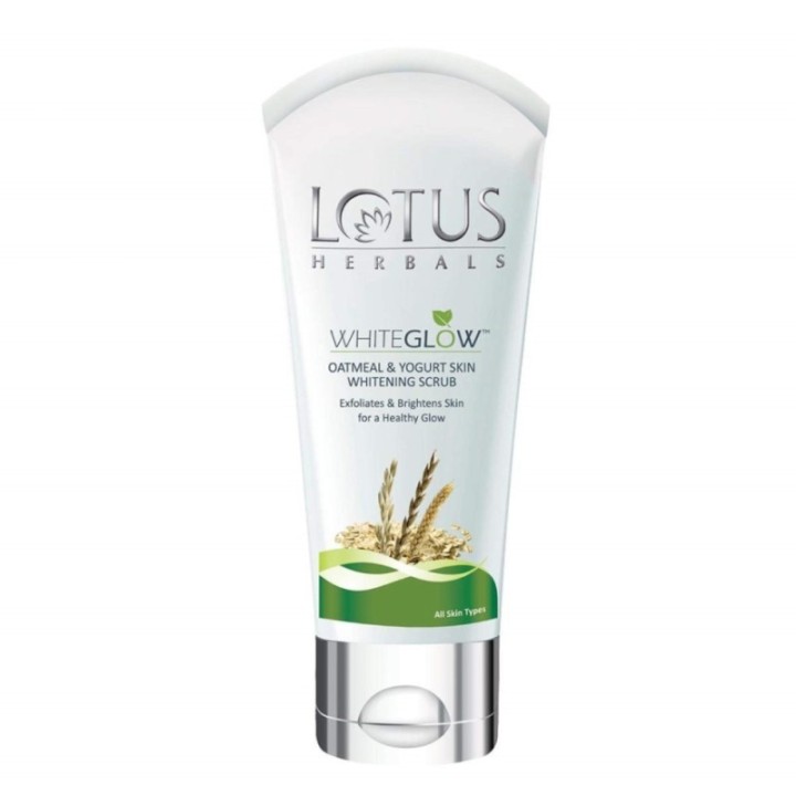 Lotus Herbals Whiteglow Oatmeal & Yogurt Skin Whitening Scrub
