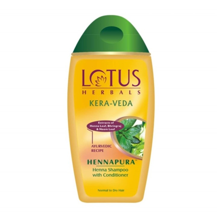 Lotus Herbals Kera-Veda Hennapura Henna Shampoo with Conditioner