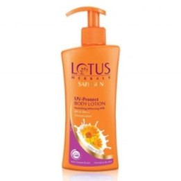 Lotus Herbals Safe Sun UV Protect Body Lotion, Nourishing Whitening