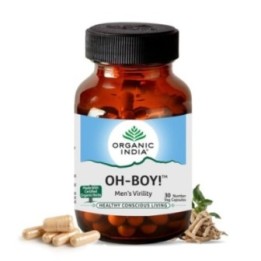 Organic India Oh Boy Men’s Virility Capsules (30 Capsules)