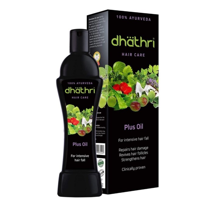 Dhathri Hair Care Plus Herbal Oil - Clinically Proven Ayurvedic