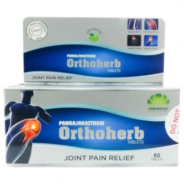 Pankajakasthuri Orthoherb Tablets, of 60 Tablets- Joint Pain Relief