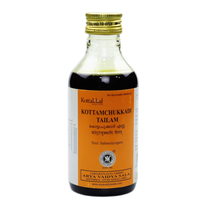 Kottakkal Ayurveda Kottamchukkadi Tailam Pain Relief Oil (200ml)