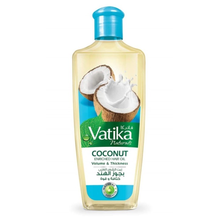 Dabur Vatika Naturals Coconut Enriched Hair Oil, for Volume