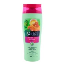 Dabur Vatika Naturals Honey & Egg Repair & Restore Shampoo, Repairs