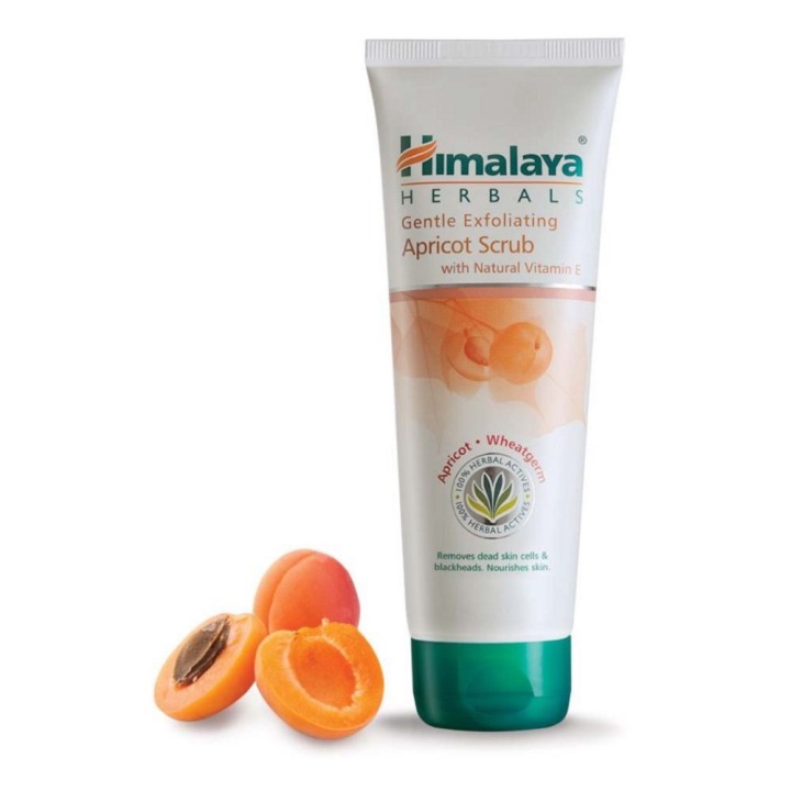 Himalaya Gentle Exfoliating Apricot Scrub, with Natural Vitamin E