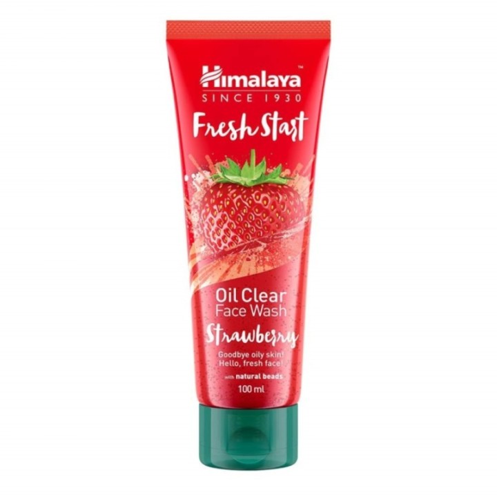 Himalaya Fresh Start Oil Clear Face Wash, Strawberry 100ml