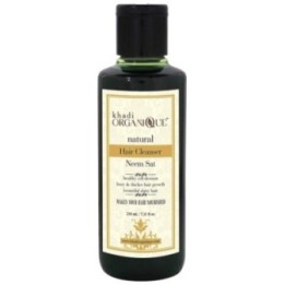 Khadi Organique Natural Hair Cleanser (Neem Sat) 210ml
