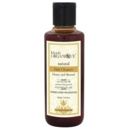 Khadi Organique Natural Hair Cleanser (Honey & Almond) 210ml