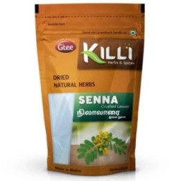 Killi Herbs & Spices Senna Crushed Leaves Powder / Nilavarai / Sonamukhi (100g)