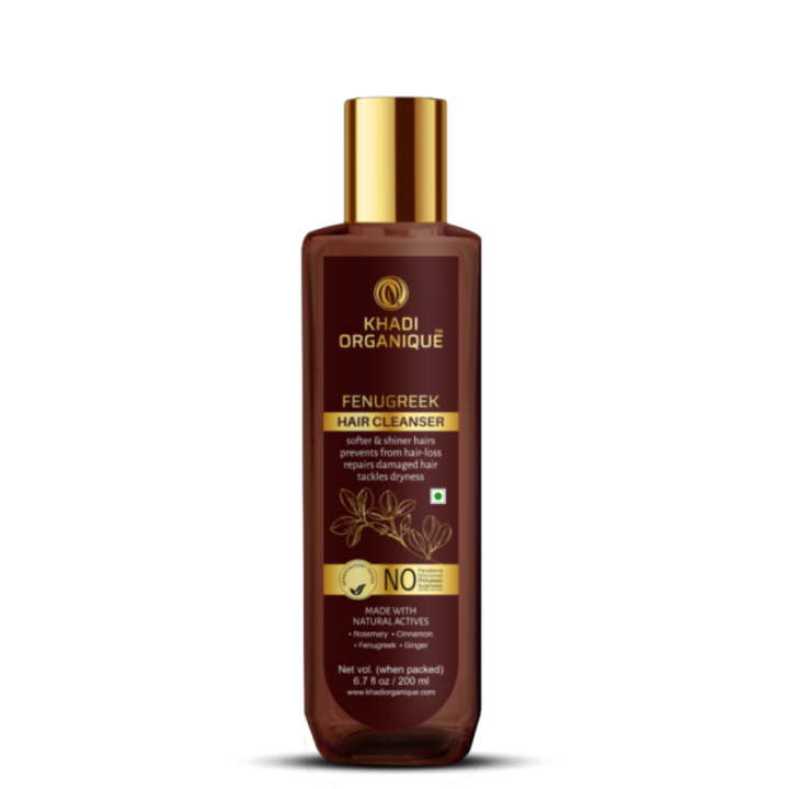 Khadi Organique Fenugreek Hair Cleanser - Prevents from Hair Loss