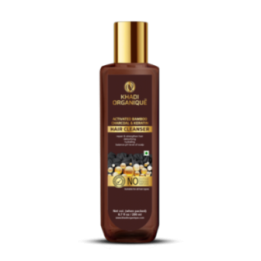 Khadi Organique Activated Bamboo Charcoal & Keratin Hair Cleanser