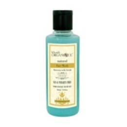 Khadi Organique Natural Face Wash Aloe Vera with Scrub 210ml