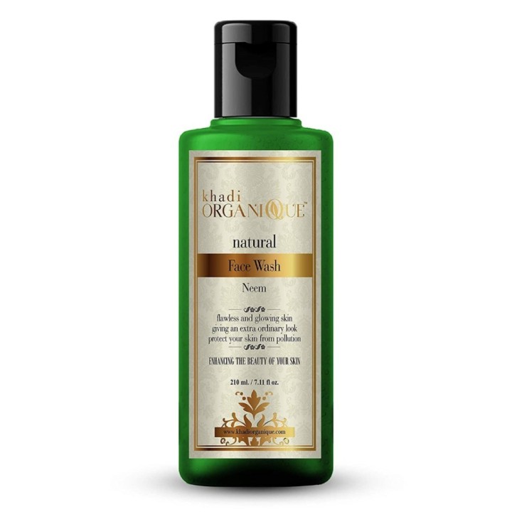 Khadi Organique Natural Face Wash Neem 210ml