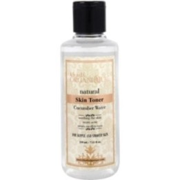 Khadi Organique Natural Cucumber Water Skin Toner - for Supple