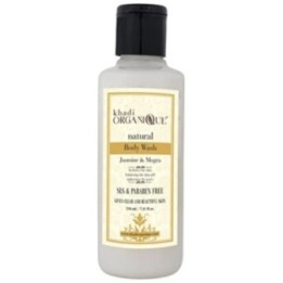 Khadi Organique Natural Jasmine & Mogra Body Wash - Gives Clear