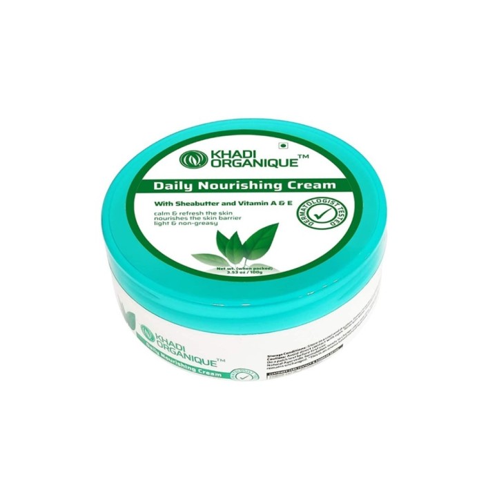 Khadi Organique Daily Nourishing Cream with Sheabutter & Vitamin