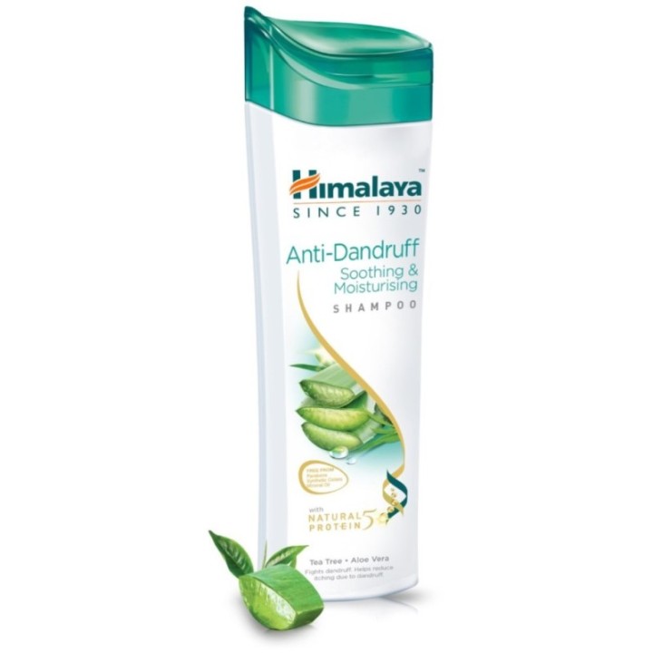 Himalaya Anti Dandruff Soothing & Moisturizing Shampoo, with Natural