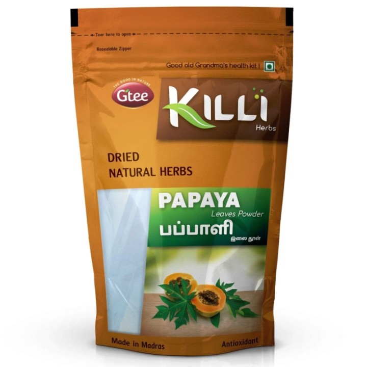 Killi Papaya Leaves Platelet Powder 100g