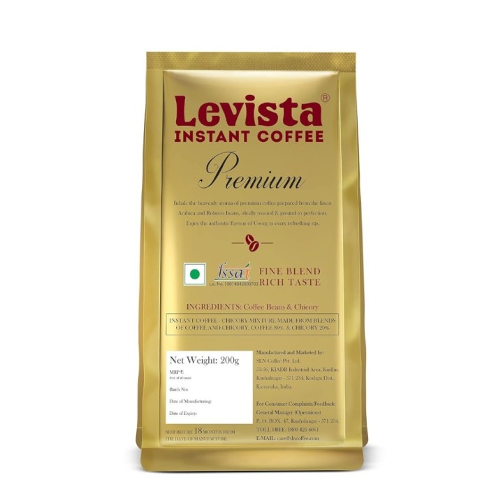 Levista Premium the Coffee for Coffee Lovers 200g