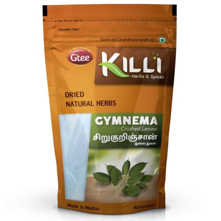 Killi Herbs & Spices Gymnema Crushed Leaves Powder for Diabetes (100g)
