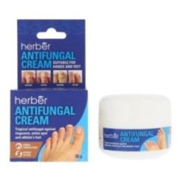 Herber Antifungal Cream, Suitable for Hands & Feet 30g