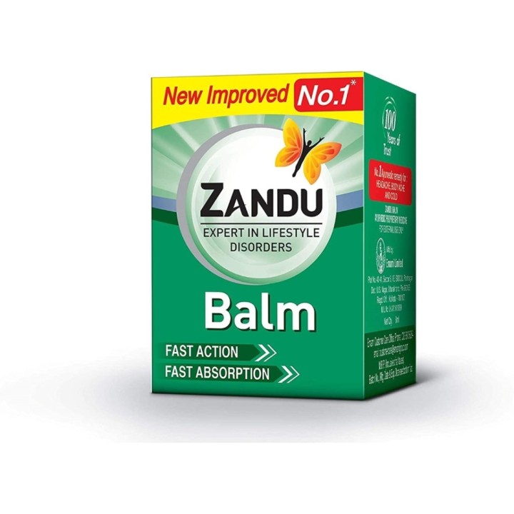 Zandu Balm - Fast Action, Fast Absorption 8ml