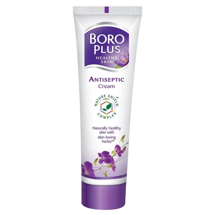 Boroplus Ayurvedic Antiseptic Cream, for Face Hands & Body, 24Hr