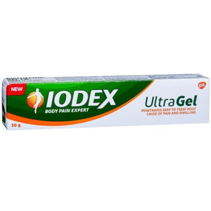 Iodex Body Pain Expert Ultra Gel - Penetrates Deep to Treat Root