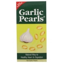 Garlic Pearls Natural Way to Healthy Heart & Digestion, 100 Garlic