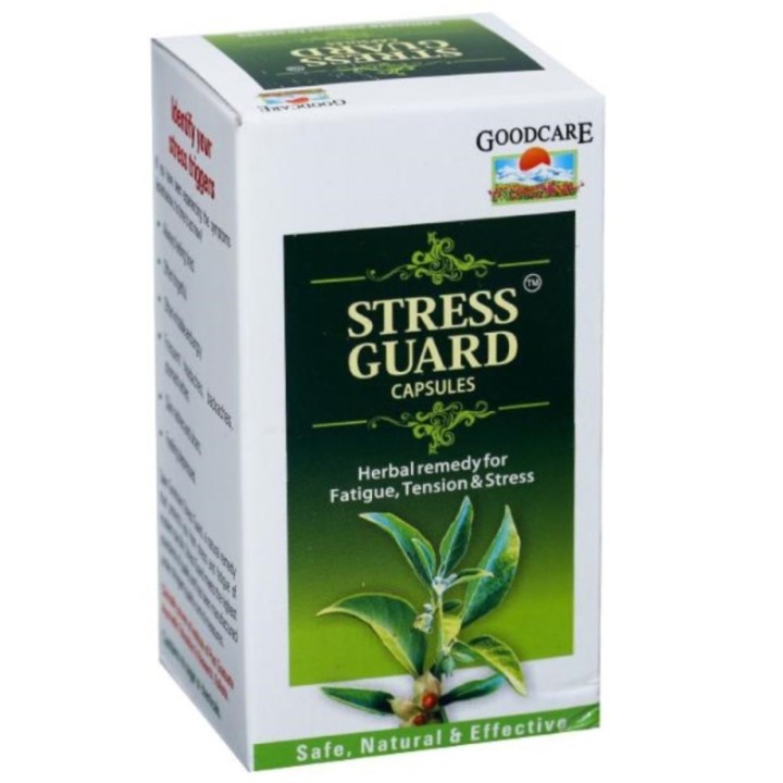 Goodcare Stress Guard Capsules, 60 Capsules- Herbal Remedy