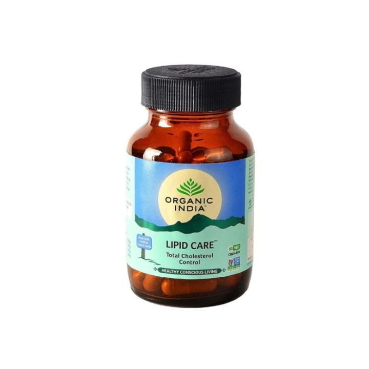 Organic India Lipid Care Total Cholesterol Control, 60 Capsules