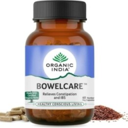 Organic India Bowel Care Relieves Constipation & Ibs, 60 Capsules