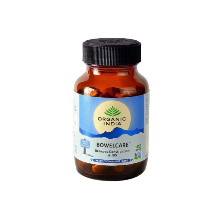 Organic India Bowel Care Relieves Constipation & Ibs, 60 Capsules