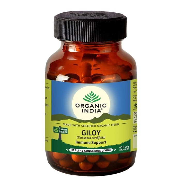 Organic India Giloy Immune Support, 60 Capsules