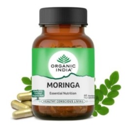 Organic India Moringa Essential Nutrition, 60 Capsules