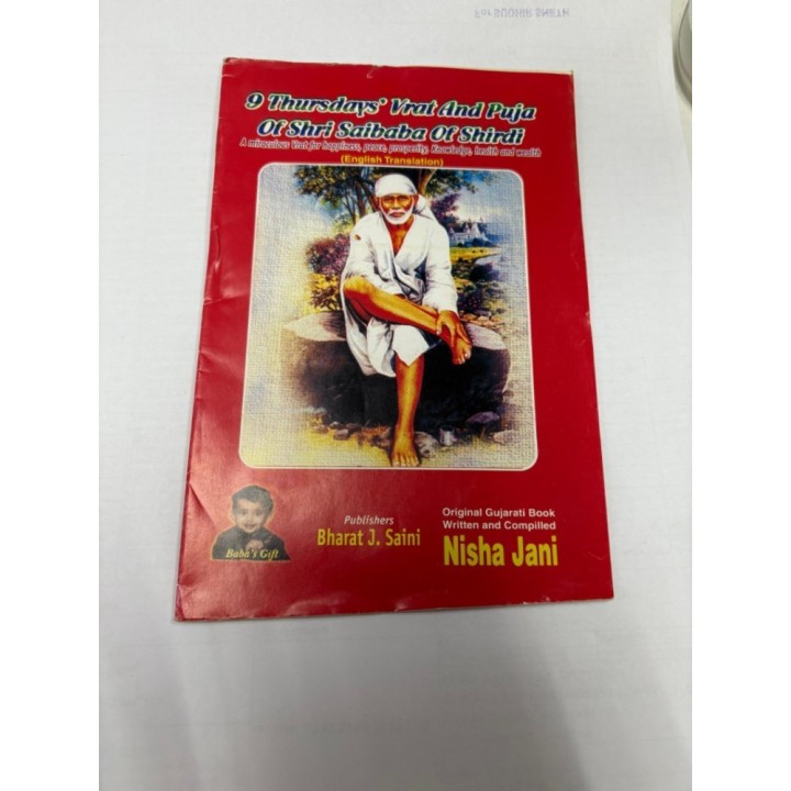 9 Thursdays Sai Baba Vrat Book by Nisha Jani – Available in Hindi