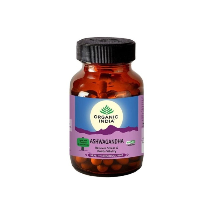 Organic India Ashwagandha Relieves Stress & Builds Vitality