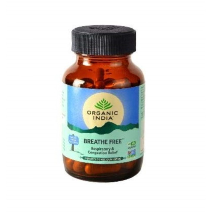 Organic India Breathe Free Respiratory & Congestion Relief