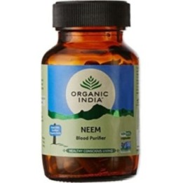 Organic India Neem Blood Purifier, 60 Capsules