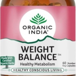 Organic India Weight Balance Healthy Metabolism, 60 Capsules