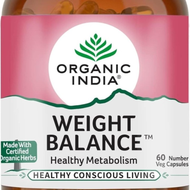 Organic India Weight Balance Healthy Metabolism, 60 Capsules