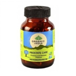 Organic India Prostate Care Protects & Restores Prostate, 60 Capsules
