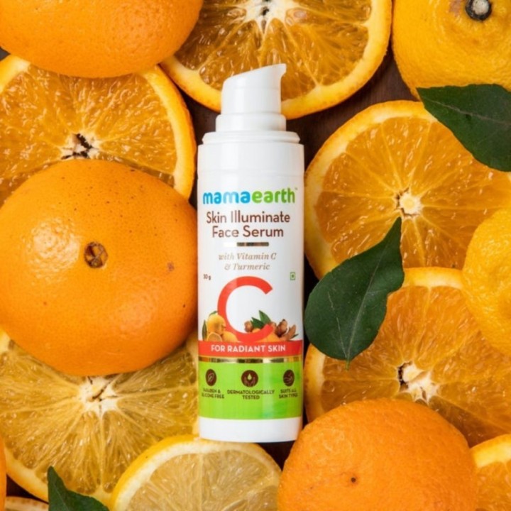 Mamaearth Skin Illuminate Face Serum with Vitamin C & Turmeric