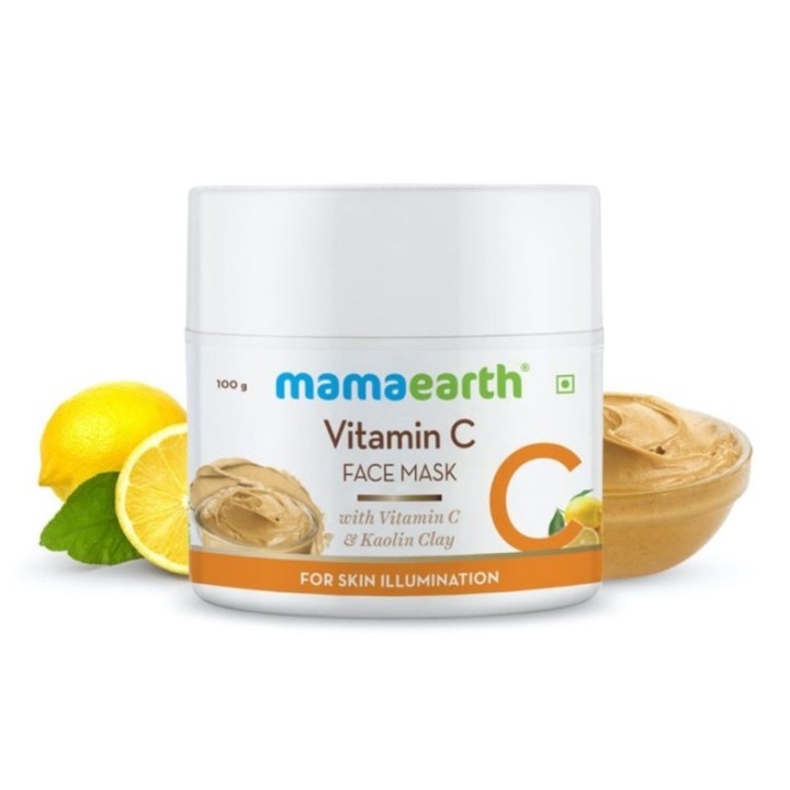 Mamaearth Vitamin C Face Mask with Vitamin C & Kaolin Clay, for Skin